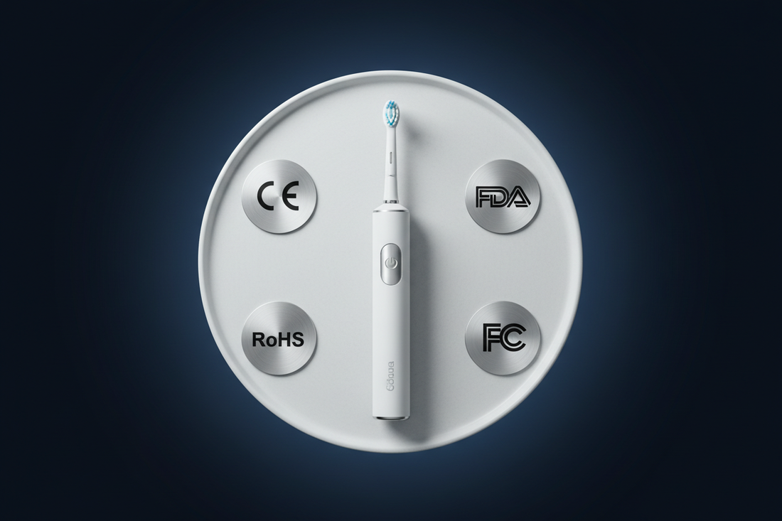 Certifications, CE, FDA, Compliance, Electric Toothbrush