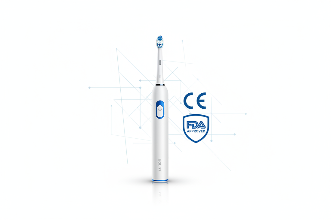 CE and FDA certification for electric toothbrushes — OQPO certified OEM oral care products for EU and US markets