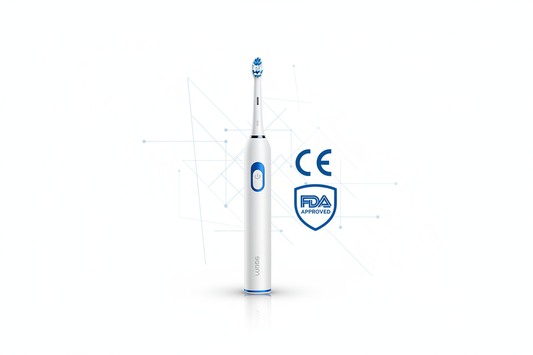 CE and FDA certification for electric toothbrushes — OQPO certified OEM oral care products for EU and US markets