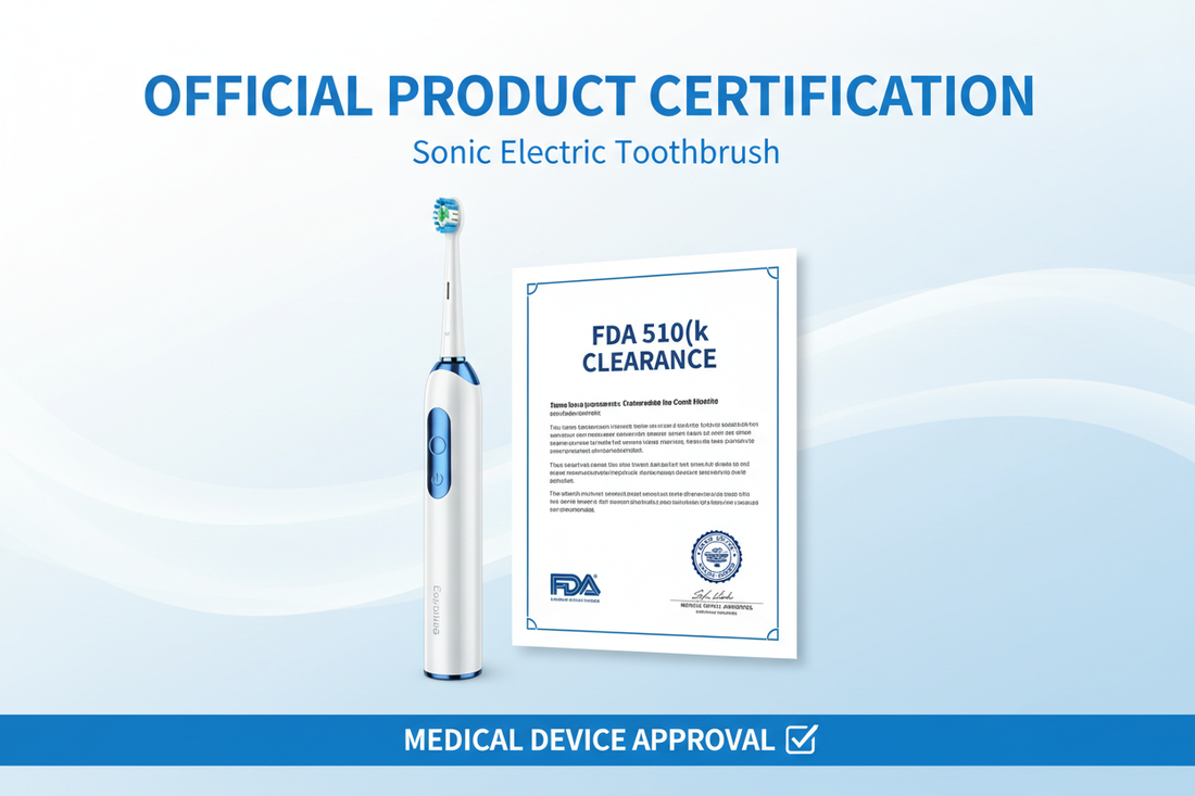 OQPO FDA 510(k) clearance certificate - electric toothbrush OEM compliance documentation