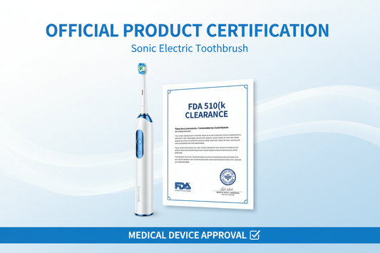 OQPO FDA 510(k) clearance certificate - electric toothbrush OEM compliance documentation