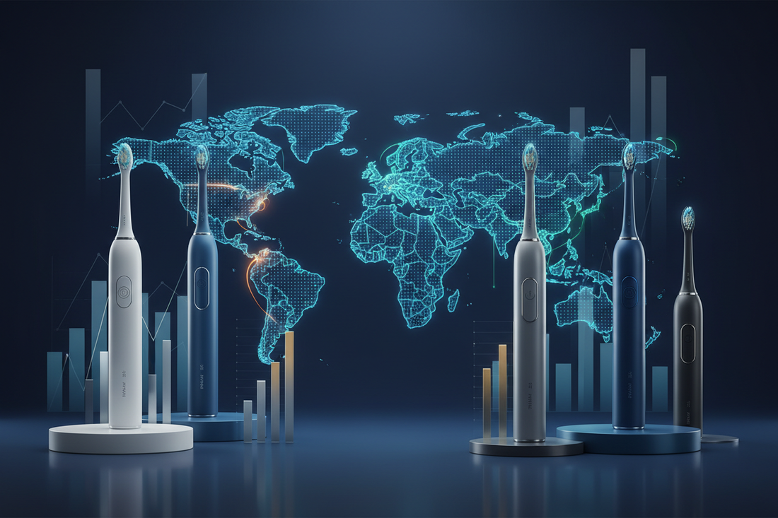Global electric toothbrush market trends 2025 for B2B distributors