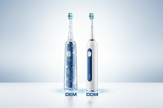 OEM vs ODM electric toothbrush manufacturing comparison — OQPO private label oral care solutions, MOQ 500 units