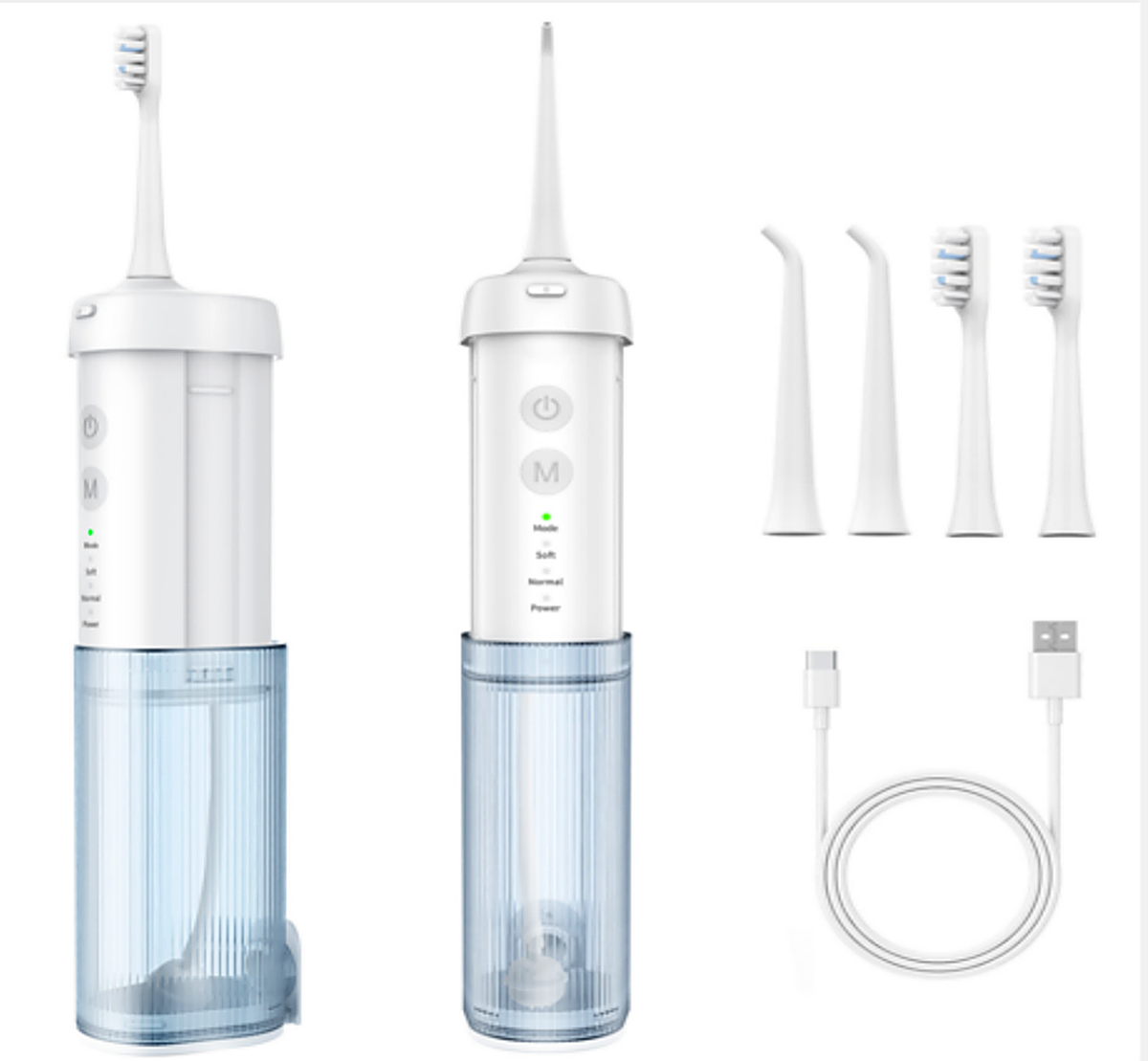 M141pro two-in-one water flosser and electric toothbrush in five colors