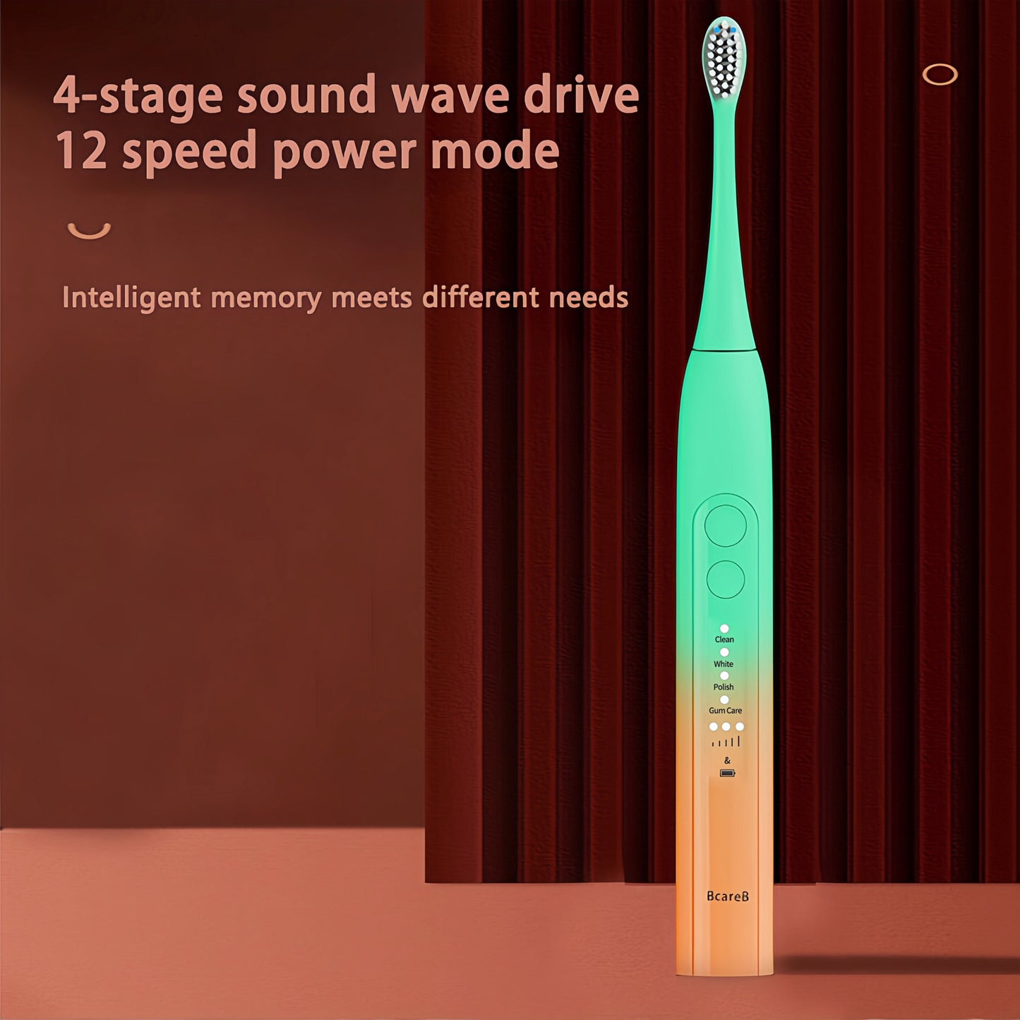 Sonic Electric Toothbrush in Artistic Colors