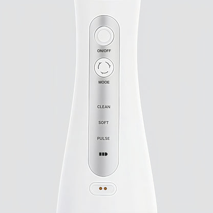 Portable Water Flosser Cordless - 1500PSI, 200ml Tank, USB-C Fast Charge, IPX7, 4 Tips (TSA-Friendly)