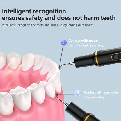 SmileBright Pro - 1-Min Tartar Buster with Ultrasound Tech，SonicPearl™ Ultrasonic Cleaner - Pain-Free Plaque Removal