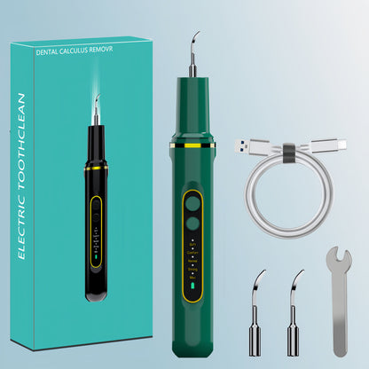 SmileBright Pro - 1-Min Tartar Buster with Ultrasound Tech，SonicPearl™ Ultrasonic Cleaner - Pain-Free Plaque Removal