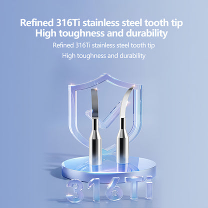 SmileBright Pro - 1-Min Tartar Buster with Ultrasound Tech，SonicPearl™ Ultrasonic Cleaner - Pain-Free Plaque Removal