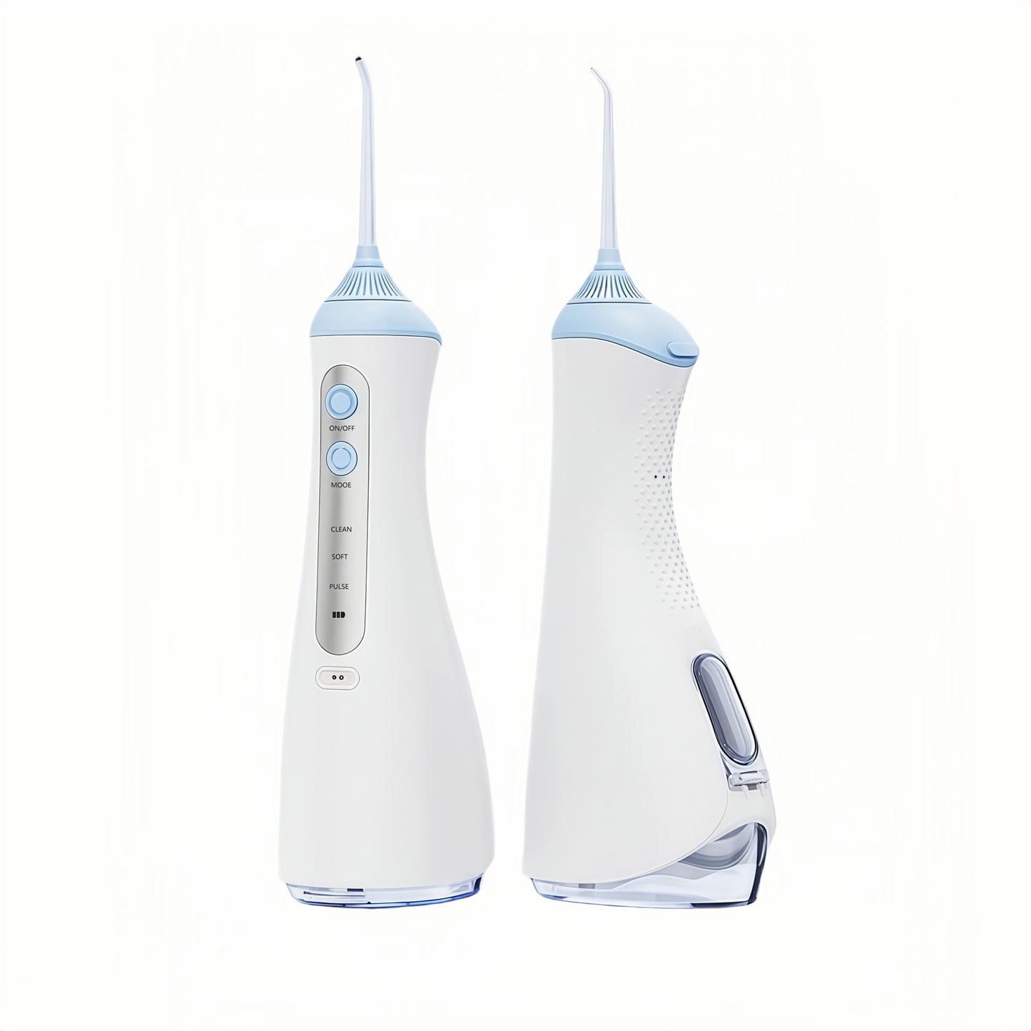 Portable Water Flosser Cordless - 1500PSI, 200ml Tank, USB-C Fast Charge, IPX7, 4 Tips (TSA-Friendly)