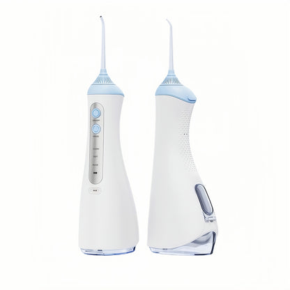 Portable Water Flosser Cordless - 1500PSI, 200ml Tank, USB-C Fast Charge, IPX7, 4 Tips (TSA-Friendly)