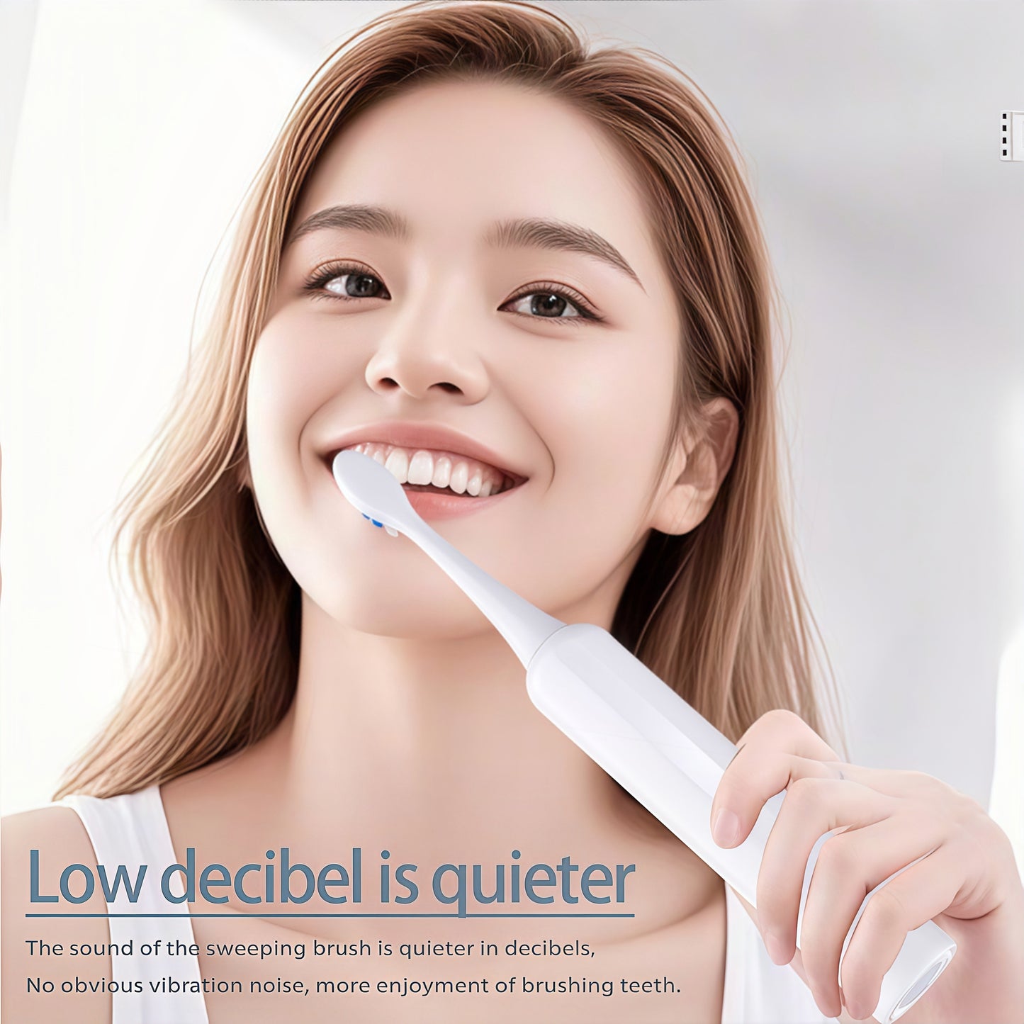 Sonic Oscillating-Sweep Electric Toothbrush with 40,000 VPM & 5 Modes