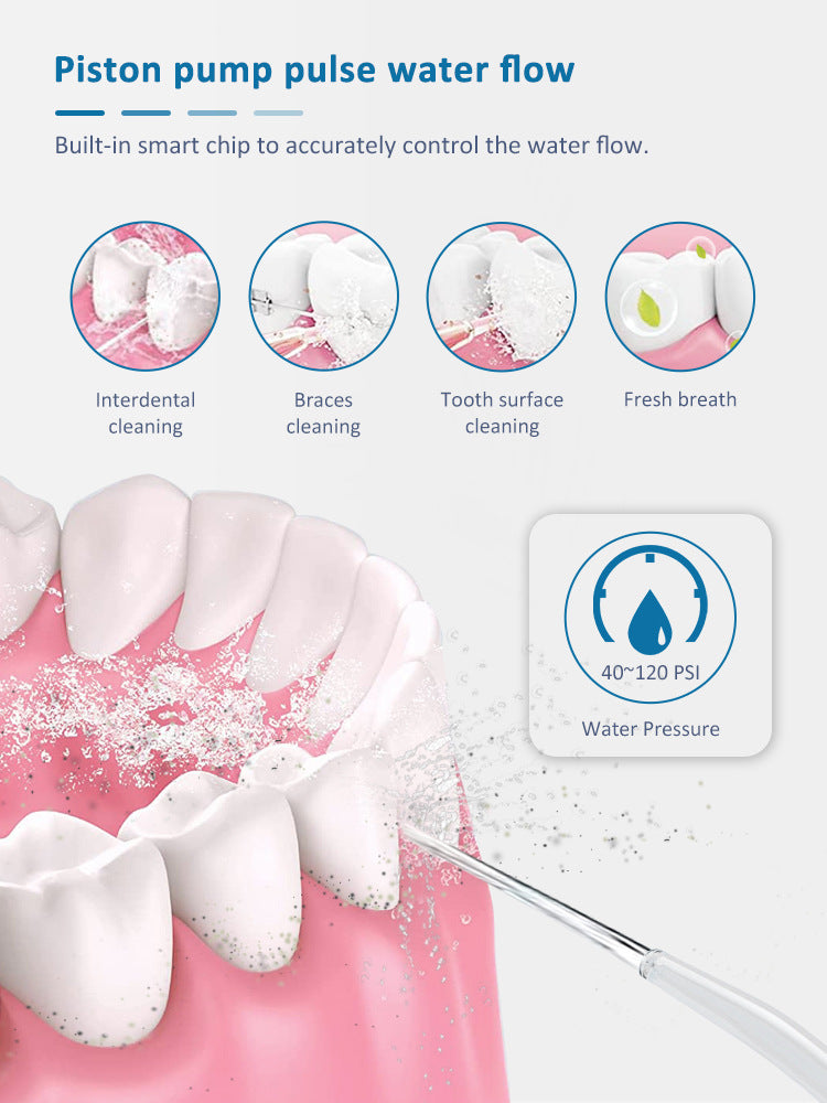 OQPO OEM Water Flosser M209 - Thoughtful Design ABS Food Grade Material