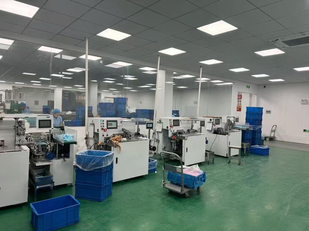 Automated production floor with precision machinery at OQPO OEM factory
