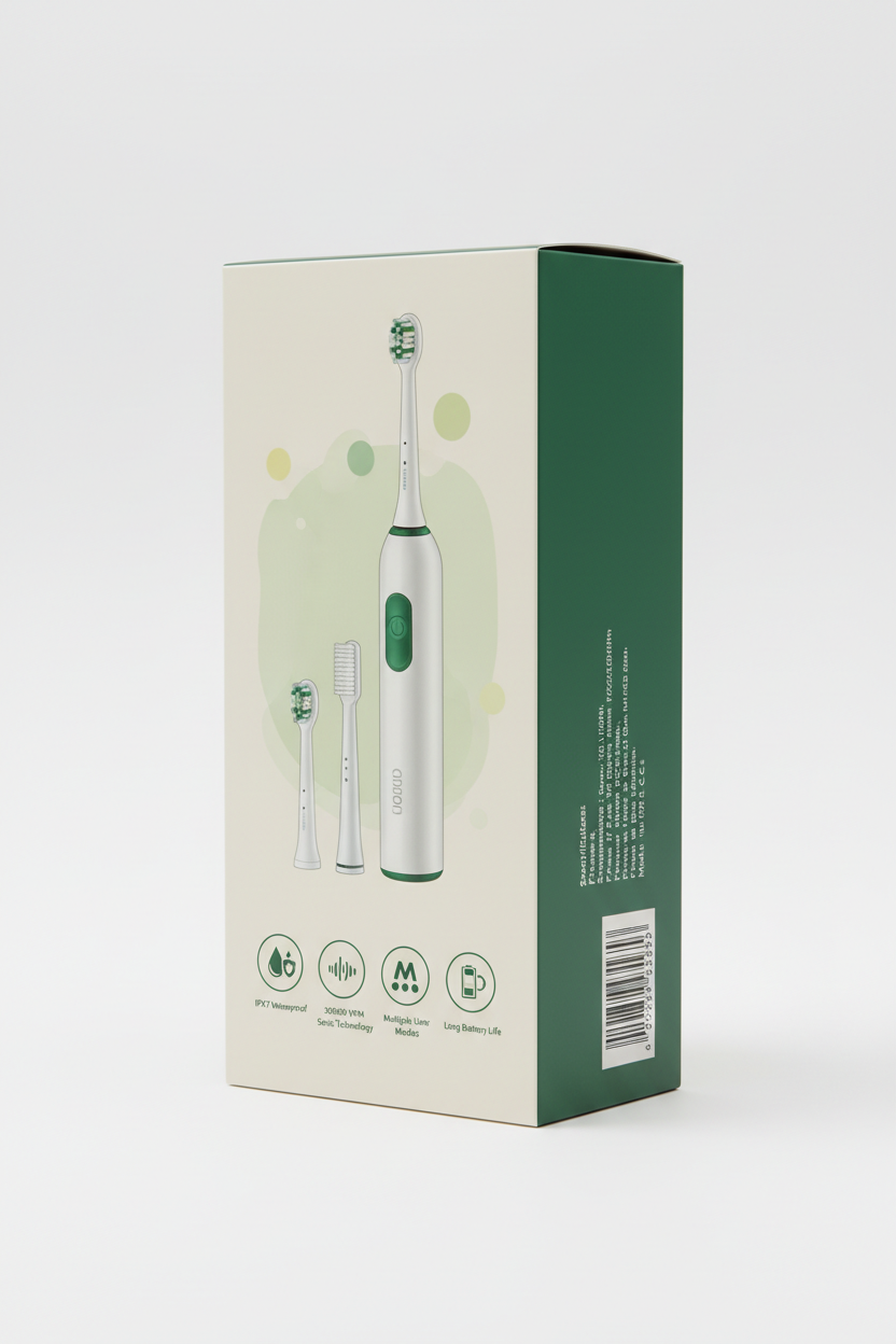 PA6116 Sonic Multi-User Electric Toothbrush Packaging Box