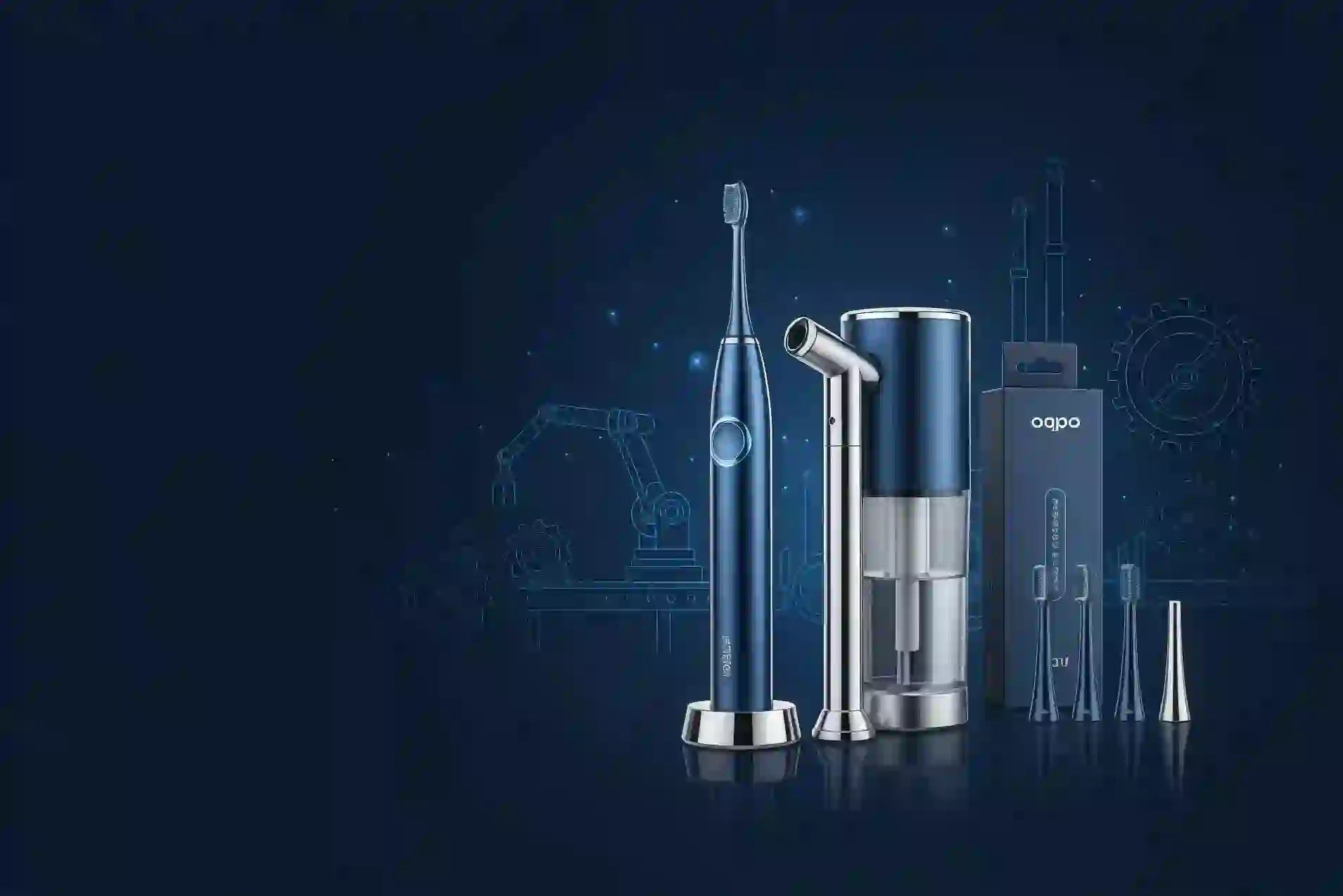 OQPO Electric Toothbrush and Water Flosser OEM Product Lineup for B2B Buyers
