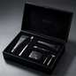 Luxury Manual Toothbrush Gift Set – Midnight Black Edition